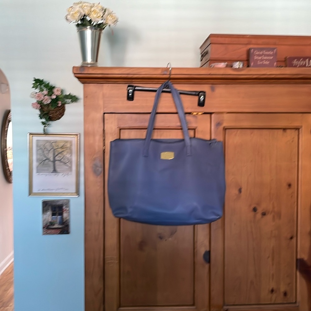 LeatherTote&RFID Clutch by Joy Mangano
